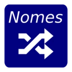 sorteador de nomes android application logo